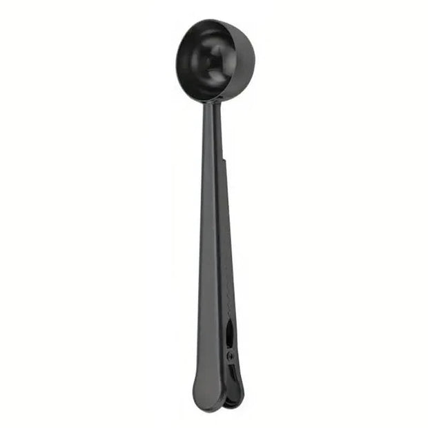 2-in-1 Stainless Steel Coffee Spoon and Sealing Clip