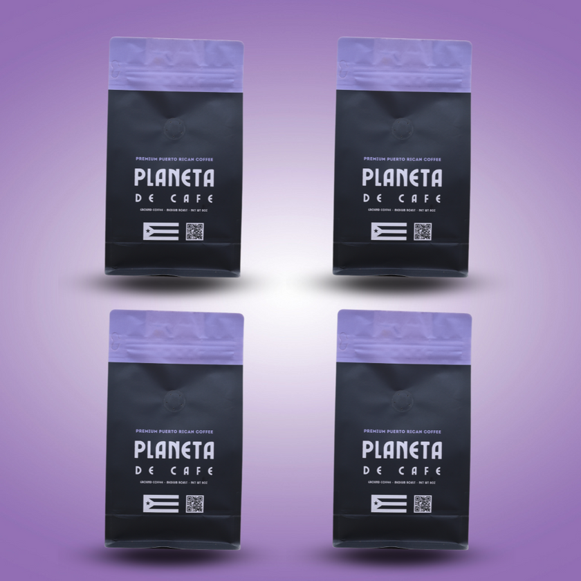 Puerto Rican Medium Roast Coffee 4 Pack - Ground