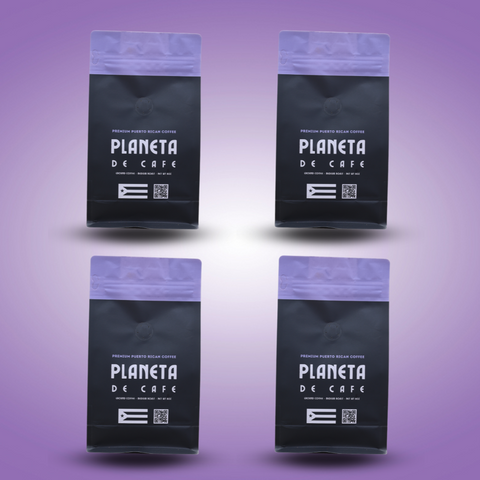 Puerto Rican Medium Roast Coffee 4 Pack - Ground