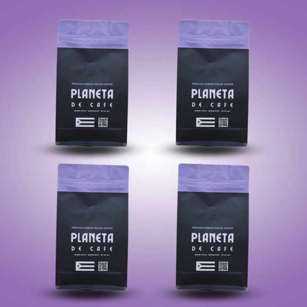 Puerto Rican Medium Roast Coffee 4 Pack - Ground