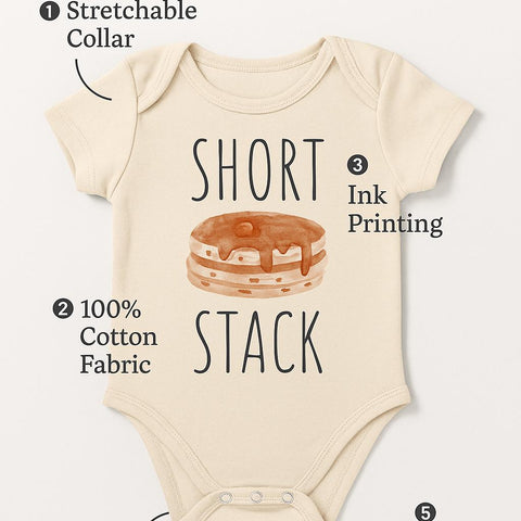 Latte Coffee Newborn Baby Onesie® Bodysuit GS1